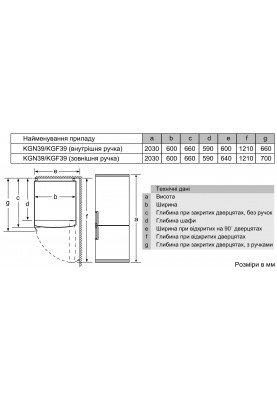 Холодильник Bosch KGN39VI306