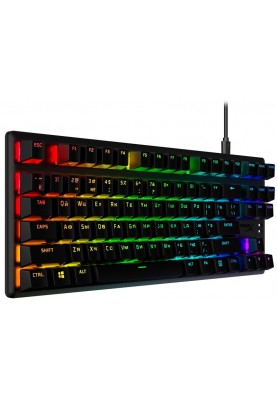 Клавіатура HyperX Alloy Origins Core PBT Aqua RGB Black (639N9AA)