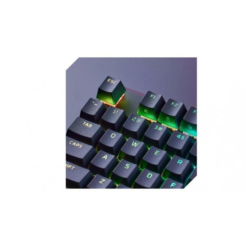 Клавіатура HyperX Alloy Origins Core PBT Aqua RGB Black (639N9AA)