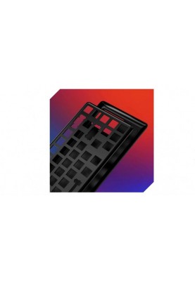 Клавіатура HyperX Alloy Origins Core PBT Aqua RGB Black (639N9AA)