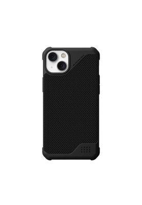 Чохол-накладка Urban Armor Gear Metropolis LT Magsafe для Apple iPhone 14 Plus/15 Plus Kevlar Black (114049113940)