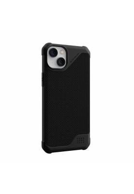 Чохол-накладка Urban Armor Gear Metropolis LT Magsafe для Apple iPhone 14 Plus/15 Plus Kevlar Black (114049113940)