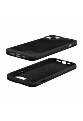 Чохол-накладка Urban Armor Gear Metropolis LT Magsafe для Apple iPhone 14 Plus/15 Plus Kevlar Black (114049113940)