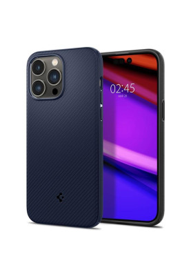 Чохол-накладка Spigen Mag Armor MagFit для Apple iPhone 14 Pro Navy Blue (ACS04990)