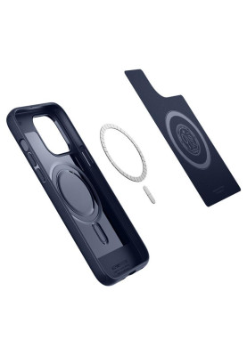 Чохол-накладка Spigen Mag Armor MagFit для Apple iPhone 14 Pro Navy Blue (ACS04990)