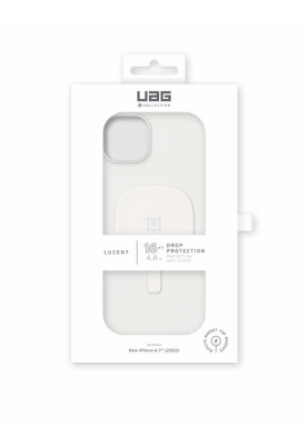 Чохол-накладка Urban Armor Gear Lucent 2.0 Magsafe для Apple iPhone 14 Plus Marshmallow (114077313535)