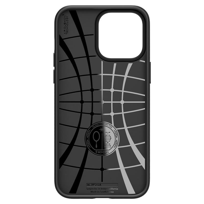 Чохол-накладка Spigen Liquid Air для Apple Iphone 14 Pro Matte Black (ACS04957)
