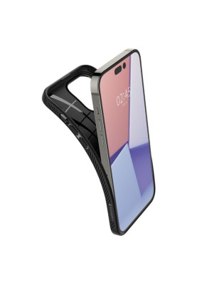 Чохол-накладка Spigen Liquid Air для Apple Iphone 14 Pro Matte Black (ACS04957)