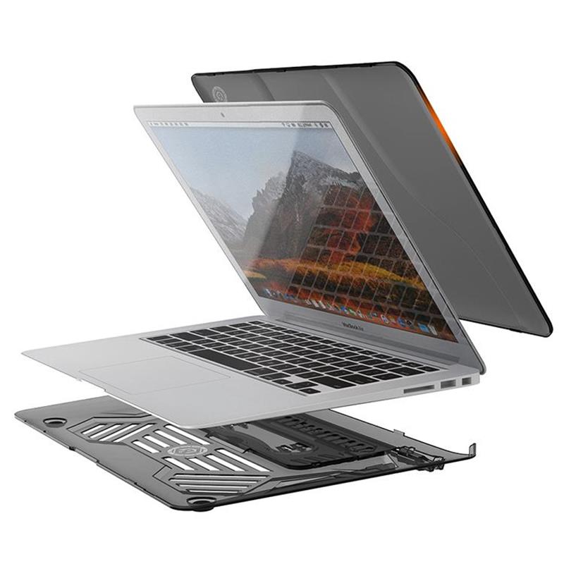 Чохол для ноутбука протиударний Becover PremiumPlastic для Macbook Air M1 (A1932/A2337) 13.3" Black (708881)