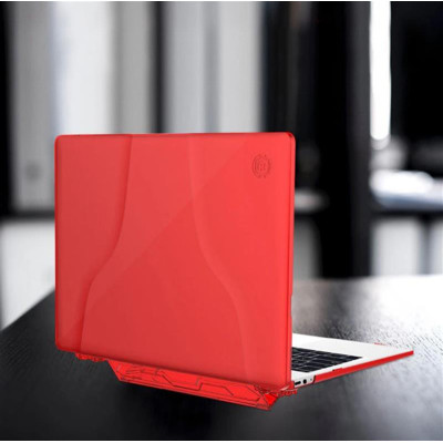 Чохол для ноутбука протиударний Becover PremiumPlastic для Macbook Air M1 (A1932/A2337) 13.3" Red (708883)