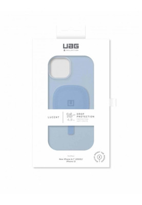Чохол-накладка Urban Armor Gear Lucent 2.0 Magsafe для Apple iPhone 14 Cerulean (114076315858)