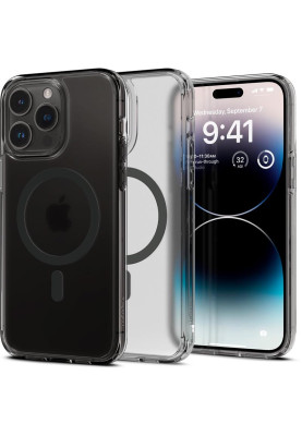 Чохол-накладка Spigen Ultra Hybrid MagFit для Apple iPhone 14 Pro Frost Black (ACS05586)