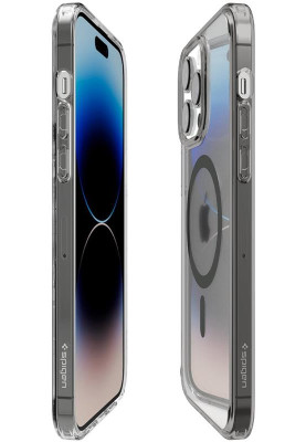 Чохол-накладка Spigen Ultra Hybrid MagFit для Apple iPhone 14 Pro Frost Black (ACS05586)