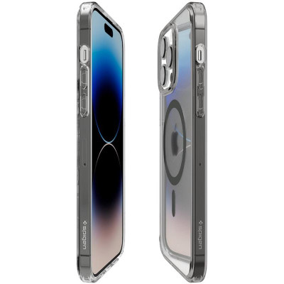 Чохол-накладка Spigen Ultra Hybrid MagFit для Apple iPhone 14 Pro Frost Black (ACS05586)