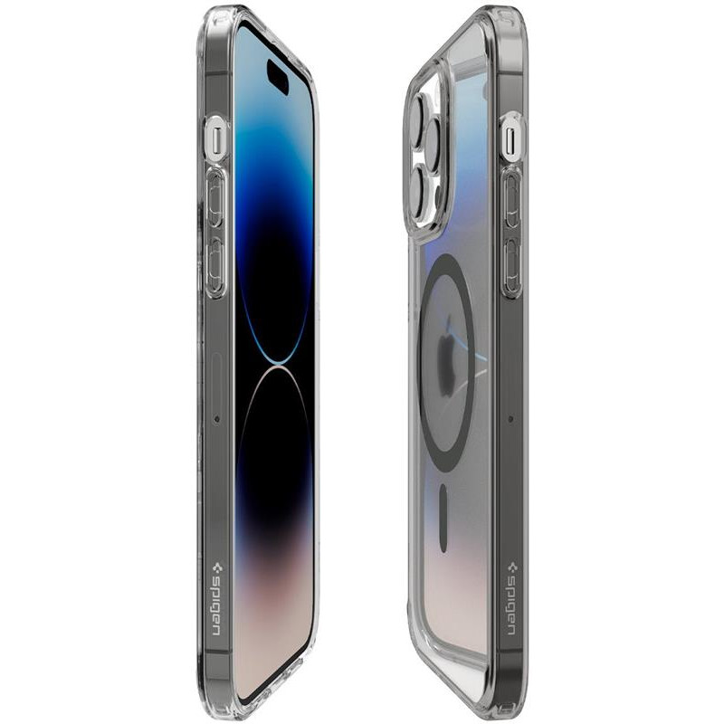 Чохол-накладка Spigen Ultra Hybrid MagFit для Apple iPhone 14 Pro Frost Black (ACS05586)