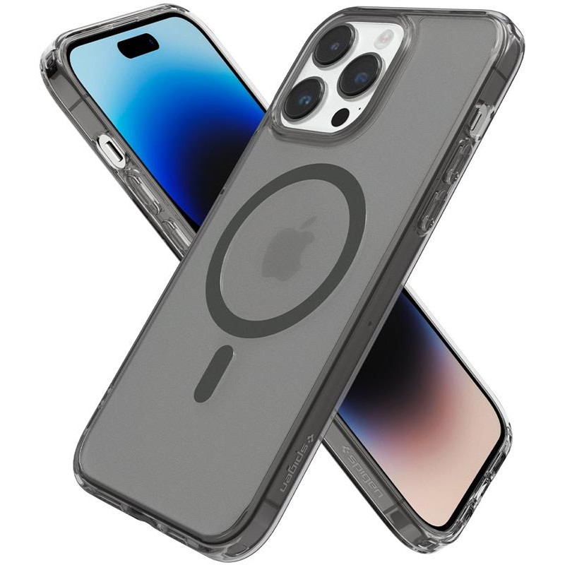 Чохол-накладка Spigen Ultra Hybrid MagFit для Apple iPhone 14 Pro Frost Black (ACS05586)