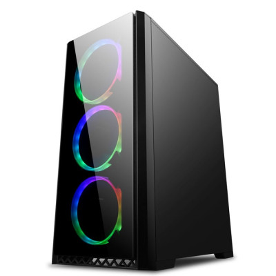 Корпус Golden Field 7681(P1B) Black без БЖ