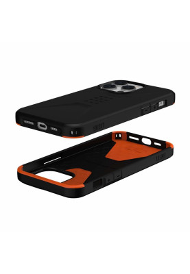 Чохол-накладка Urban Armor Gear Civilian для Apple iPhone 14 Pro Max Black (114043114040)