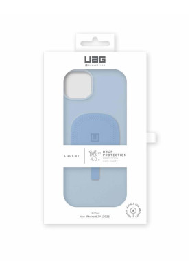 Чохол-накладка Urban Armor Gear U Lucent 2.0 Magsafe для Apple iPhone 14 Plus Cerulean (114077315858)