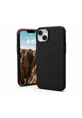 Чохол-накладка Urban Armor Gear Civilian Magsafe для Apple iPhone 14 Plus Black (114037114040)