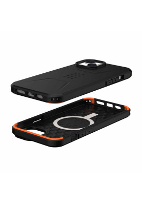 Чохол-накладка Urban Armor Gear Civilian Magsafe для Apple iPhone 14 Plus Black (114037114040)