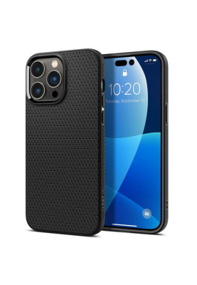 Чохол-накладка Spigen Liquid Air для Apple iPhone 14 Pro Max Matte Black (ACS04813)