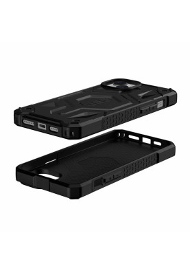 Чохол-накладка Urban Armor Gear Monarch Pro Magsafe для Apple iPhone 14 Plus/15 Plus Carbon Fiber (114029114242)
