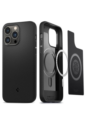 Чохол-накладка Spigen Mag Armor MagFit для Apple iPhone 14 Pro Matte Black (ACS04989)