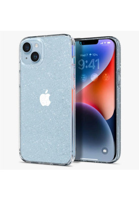 Чохол-накладка Spigen Liquid Crystal Glitter для Apple iPhone 14 Crystal Quartz (ACS05034)