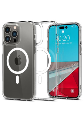 Чохол-накладка Spigen Ultra Hybrid MagFit для Apple iPhone 14 Pro White (ACS04969)