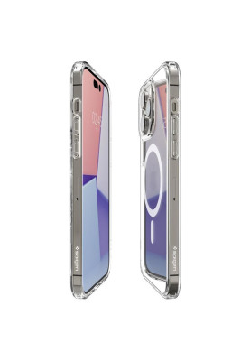 Чохол-накладка Spigen Ultra Hybrid MagFit для Apple iPhone 14 Pro White (ACS04969)