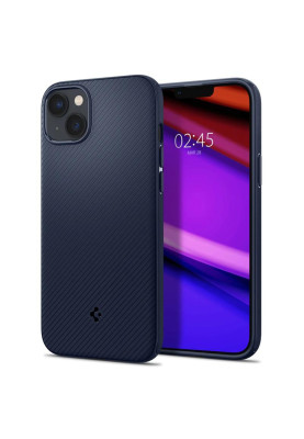 Чохол-накладка Spigen Mag Armor MagFit для Apple iPhone 14 Navy Blue (ACS05066)
