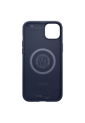 Чохол-накладка Spigen Mag Armor MagFit для Apple iPhone 14 Navy Blue (ACS05066)