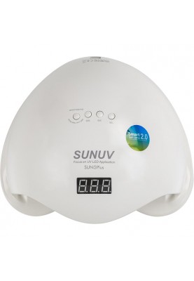 Лампа UV LED для манікюру Sunuv SUN5 Plus White 48W