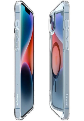 Чохол-накладка Spigen Ultra Hybrid MagFit для Apple iPhone 14 Carbon Fiber (ACS05050)