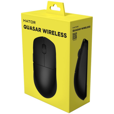 Мишка Hator Quasar Wireless Black (HTM-420) USB