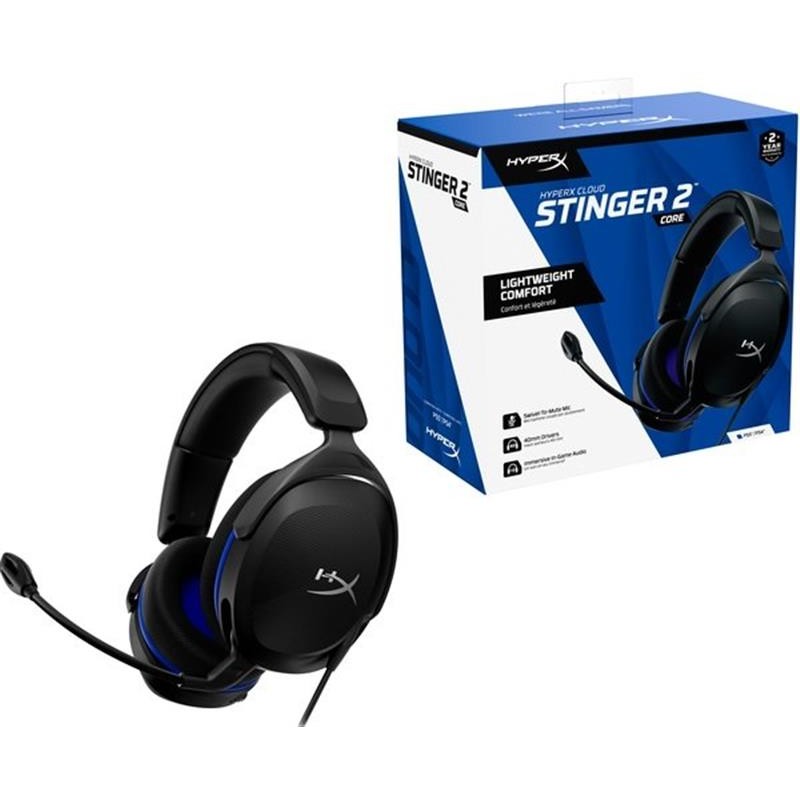 Гарнiтура HyperX Cloud Stinger 2 для PS5/PS4 Black (6H9B6AA)