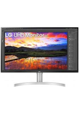 Монiтор LG 31.5" 32UN650-W IPS Silver