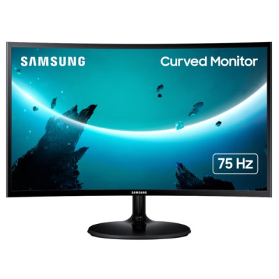 Монiтор Samsung 27"Curved  LS27C360 (LS27C360EAIXCI) VA Black