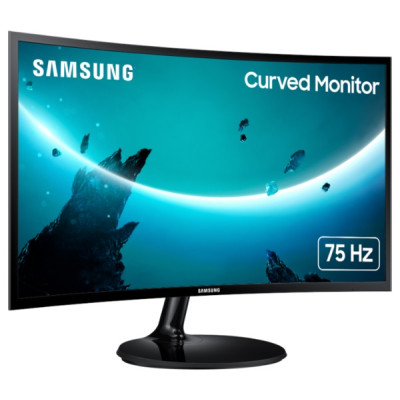 Монiтор Samsung 27"Curved  LS27C360 (LS27C360EAIXCI) VA Black
