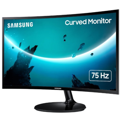 Монiтор Samsung 27"Curved  LS27C360 (LS27C360EAIXCI) VA Black