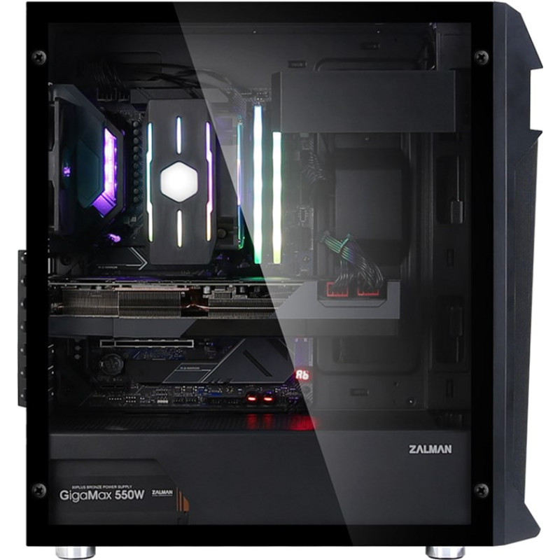 Корпус Zalman Z1 Plus Black (Z1PLUS) без БЖ