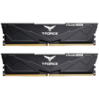 Модуль пам`ятi DDR5 2x16GB/6000 Team T-Force Vulcan Black (FLBD532G6000HC38ADC01)