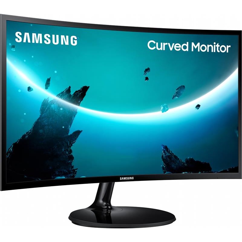 Монiтор Samsung 24" Curved LS24C360 (LS24C360EAIXCI) VA Black