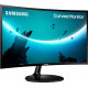 Монiтор Samsung 24" Curved LS24C360 (LS24C360EAIXCI) VA Black