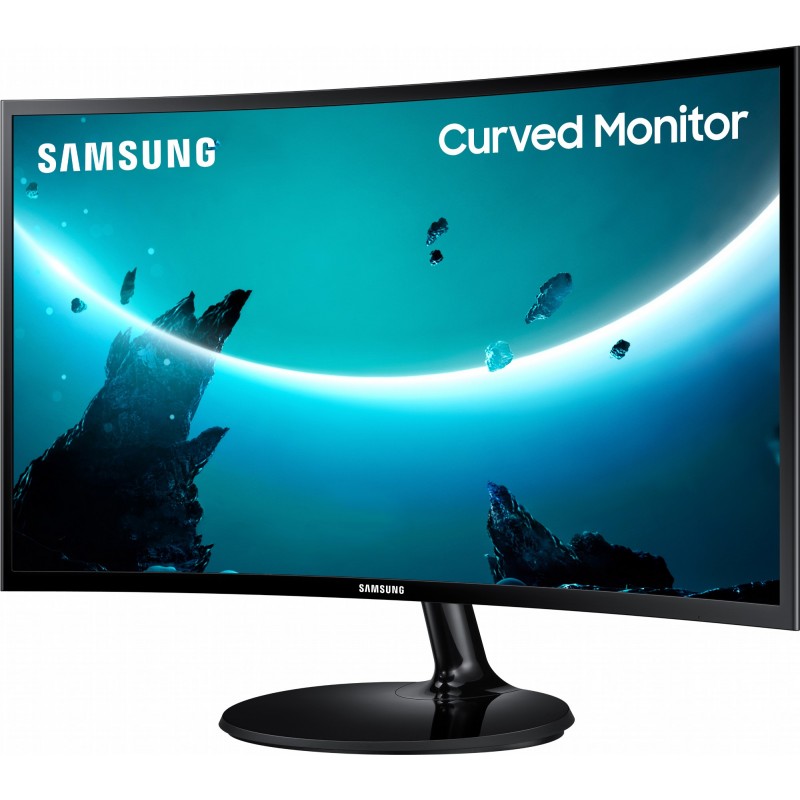 Монiтор Samsung 24" Curved LS24C360 (LS24C360EAIXCI) VA Black