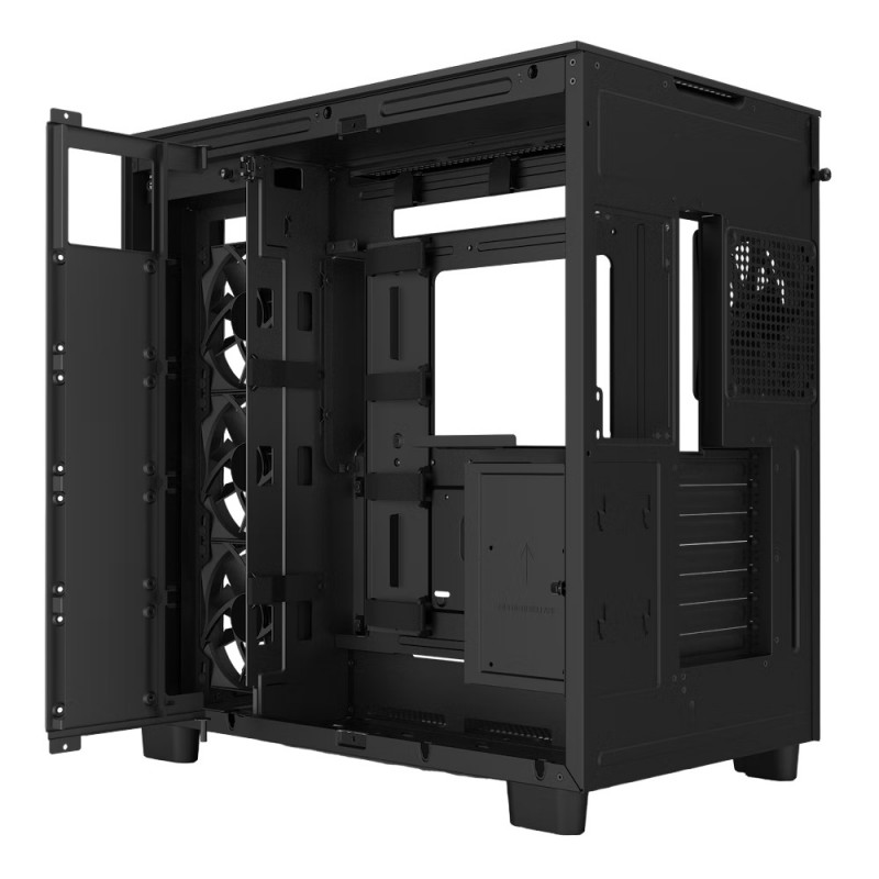 Корпус NZXT H9 Flow Black (CM-H91FB-01) без БЖ