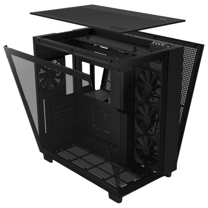 Корпус NZXT H9 Flow Black (CM-H91FB-01) без БЖ