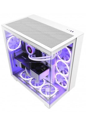 Корпус NZXT H9 Flow White (CM-H91FW-01) без БЖ