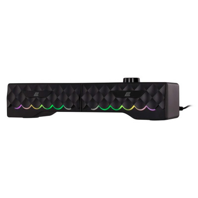 Акустична система 2E PCS232 RGB Soundbar Black (2E-PCS232BK)